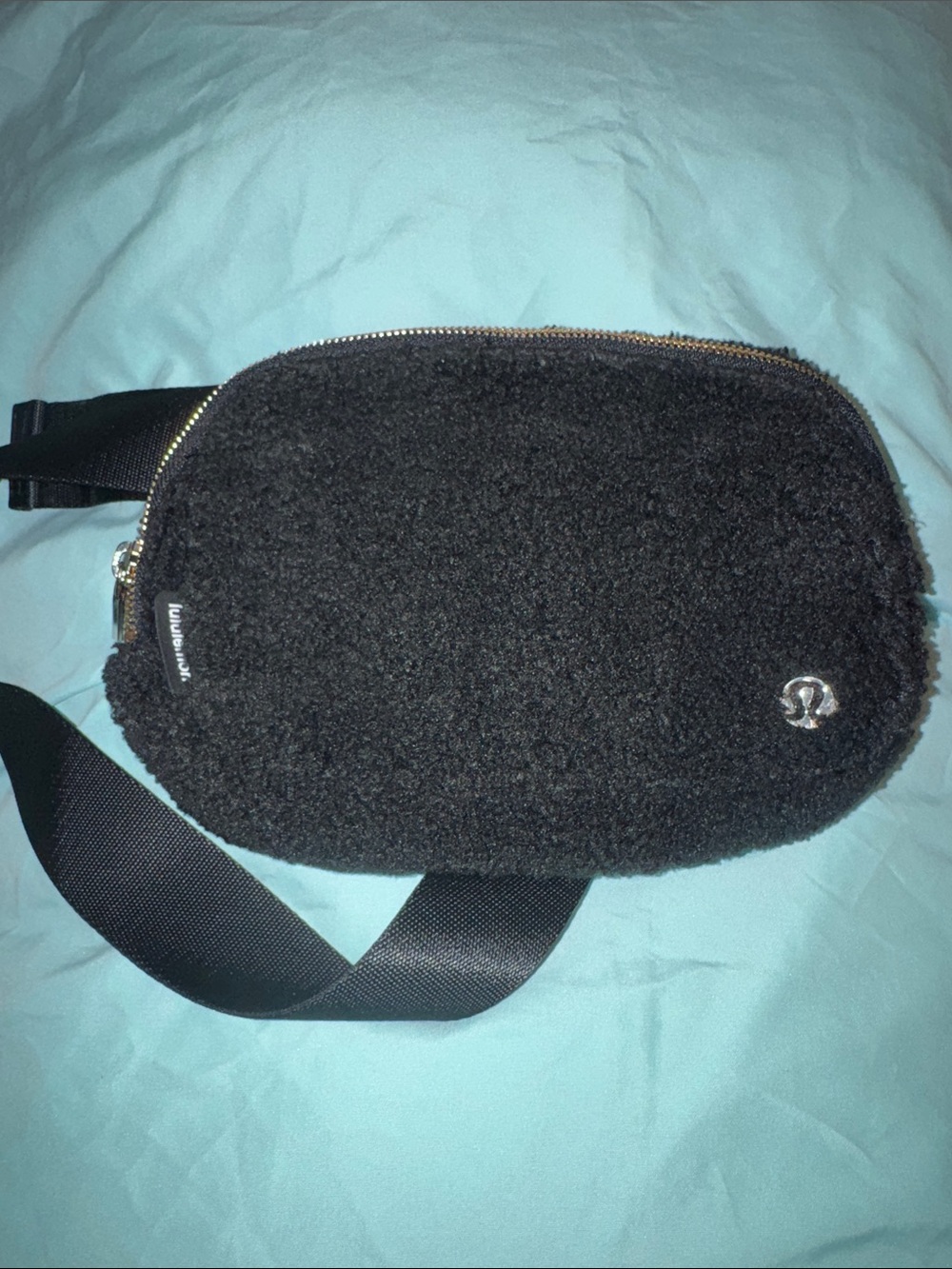 lululemon athletica Black Sherpa Crossbody